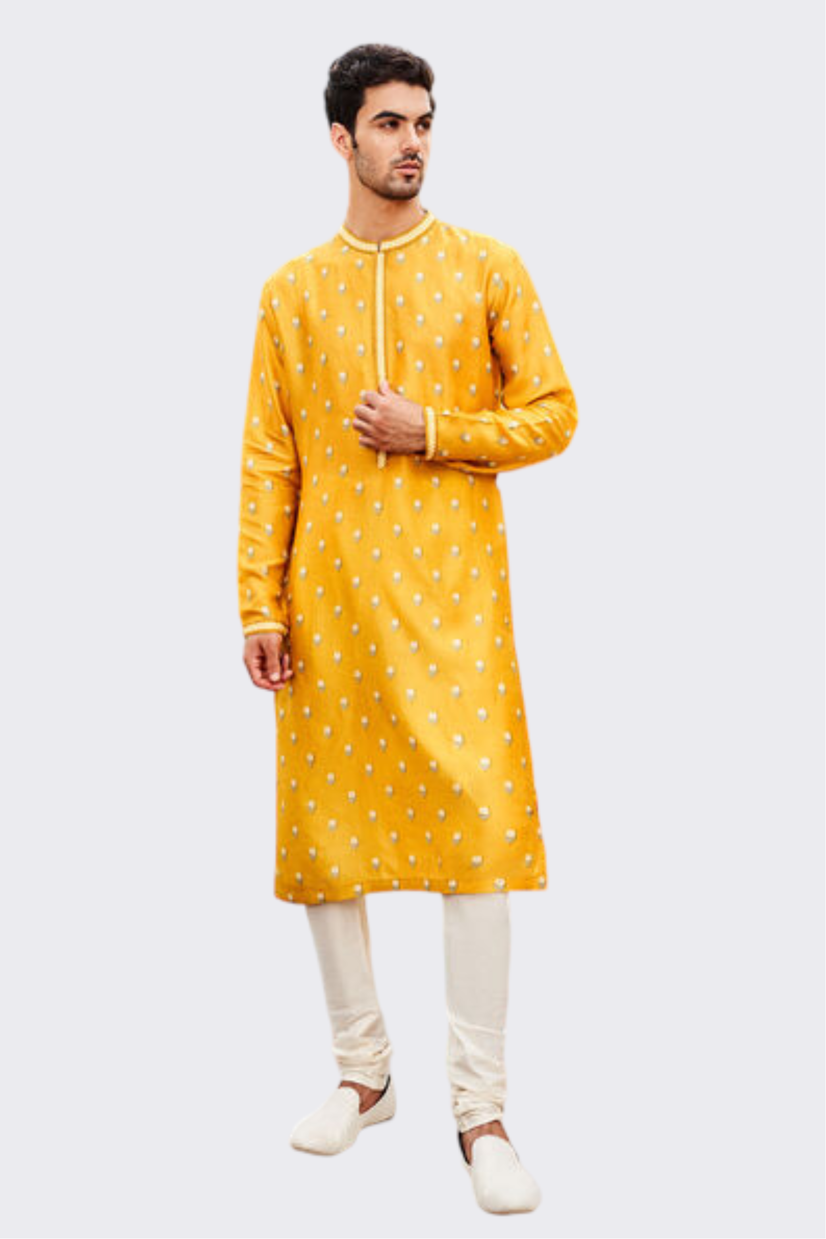 Kurta in Mustard Yellow